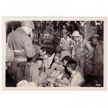 WWII Photo 40 ° Division Americaine aux Philippines  ( 013 )