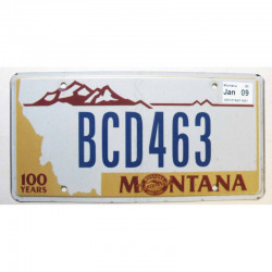 Plaque d Immatriculation USA - Montana  2001 ( 1335 )