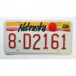 Plaque d Immatriculation USA - Nebraska 2009 ( 1323 )