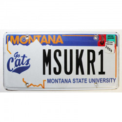 Plaque d Immatriculation USA - Montana 2009 ( 1328 )