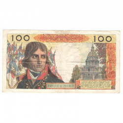 100 Francs Bonaparte 04/10/1962 TTB ( 362 )