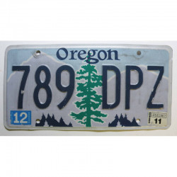 Plaque d Immatriculation USA - Oregon ( 925 )