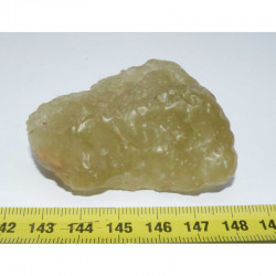 verre libyque LDG ( meteorite -Tectite - 65.5 grs - 034 )