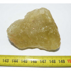 verre libyque LDG ( meteorite -Tectite - 65.5 grs - 034 )