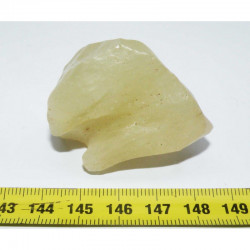 verre libyque LDG ( meteorite -Tectite - 47.6 grs - 069 )