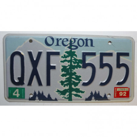 Plaque d Immatriculation USA - Oregon ( 859 )