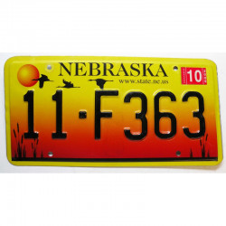 Plaque d Immatriculation USA - Nebraska - 2005 ( 1266 )