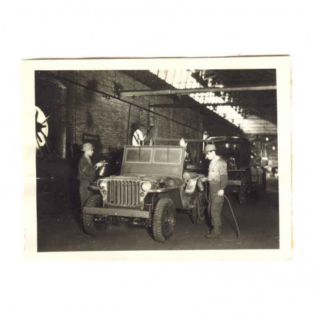 WWII Photo de Fabrication de Jeep - Kobe Japon ( 8 )