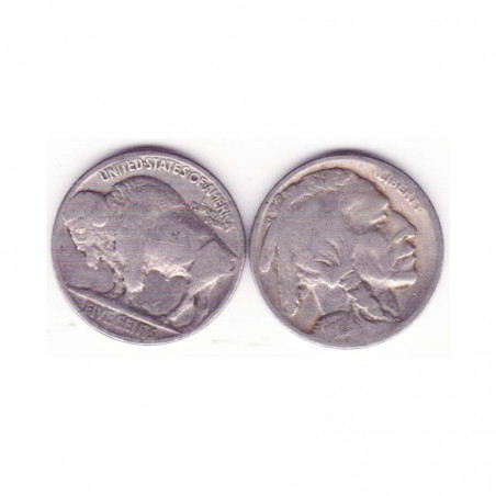 5 cents Nickel - USA Buffalo Indian Head 1928