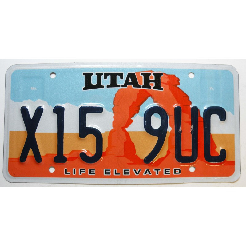 Plaque d Immatriculation USA - Utah ( 1193 )
