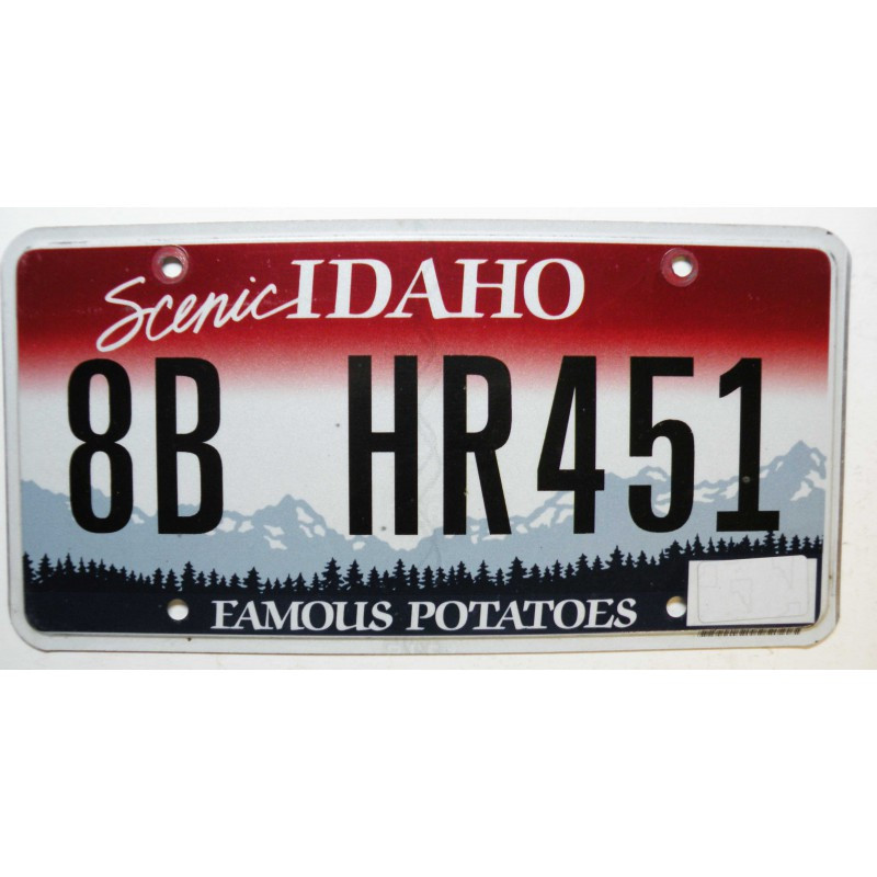 Plaque d Immatriculation USA - Idaho ( 302 )