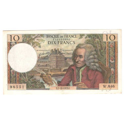 10 Francs Voltaire...