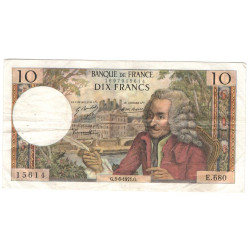 10 Francs Voltaire...