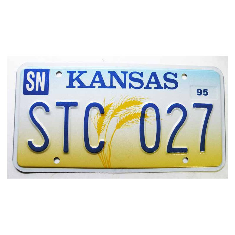 Plaque d Immatriculation USA - Kansas ( 205 )