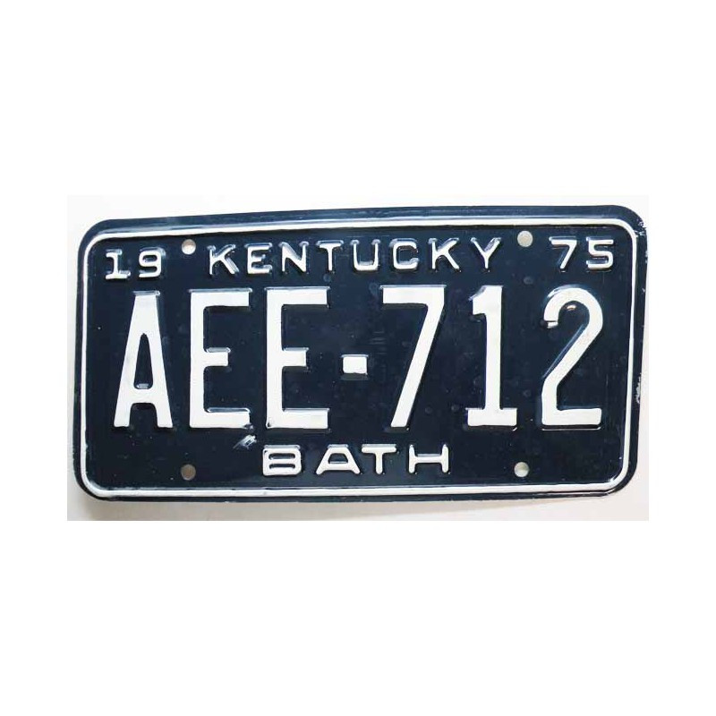Plaque d Immatriculation USA - Kentucky ( 310 )