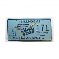 Plaque d Immatriculation USA - Illinois ( 199 )