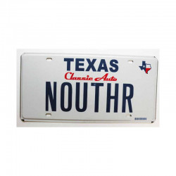 Plaque d Immatriculation USA - Texas ( 798 )
