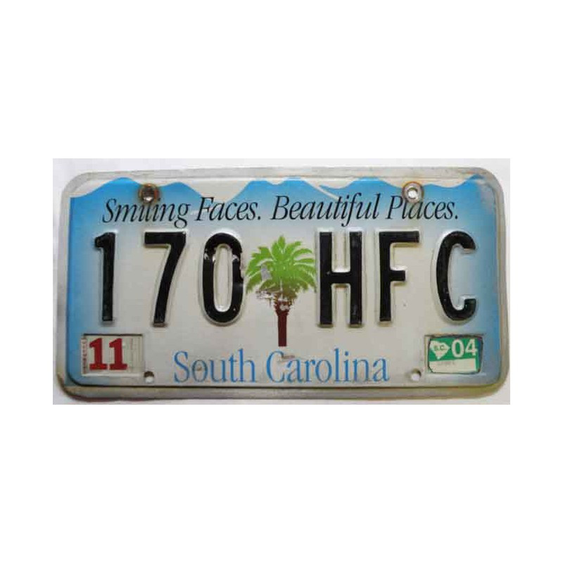 Plaque d Immatriculation USA - South Carolina ( 180 )