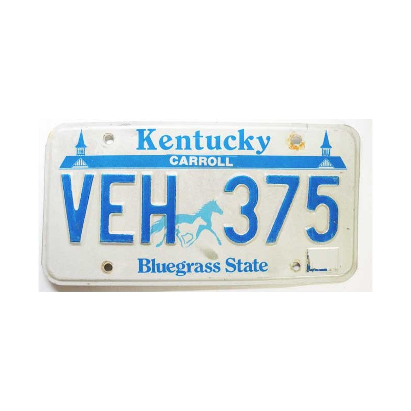 Plaque d Immatriculation USA - Kentucky ( 178 )
