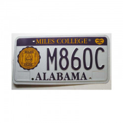 Plaque d Immatriculation USA - Alabama ( 225 )