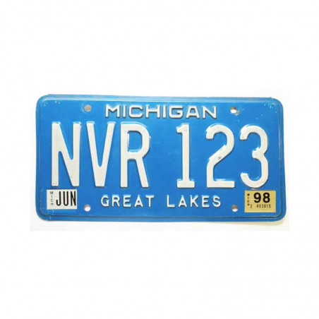 Plaque d Immatriculation USA - Michigan ( 228 )