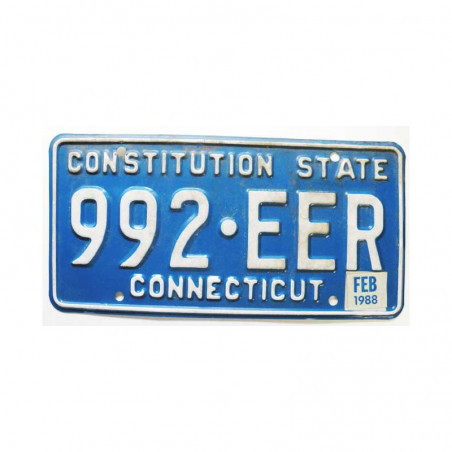 Plaque d Immatriculation USA - Connecticut ( 240 )
