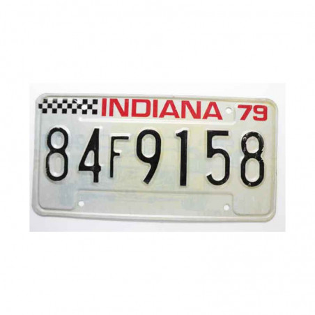 Plaque d Immatriculation USA - Indiana ( 246 )