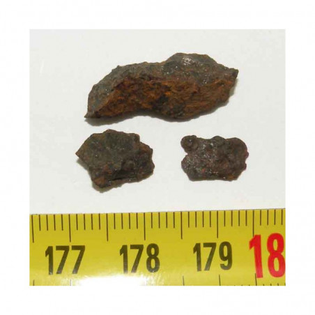 3 Meteorites Lahoma (  1.70 grammes - 008 )