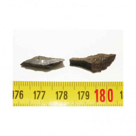 2 Meteorites Lahoma (  1.70 grammes - 009 )