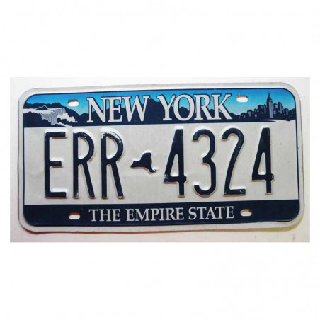 Plaque d Immatriculation USA - New York ( 320 )