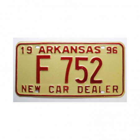 Plaque d Immatriculation USA - Arkansas ( 280 )