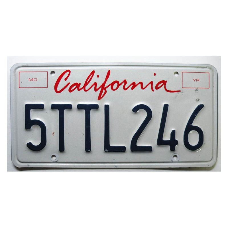 Plaque d Immatriculation USA - California ( 277 )
