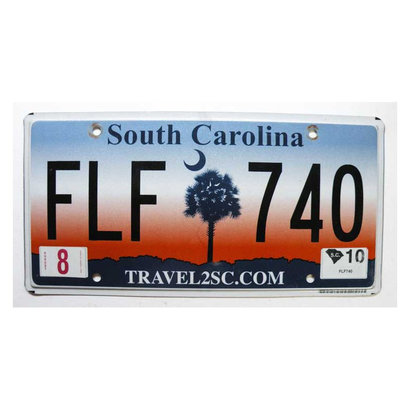 Plaque d Immatriculation USA - South Carolina ( 275 )