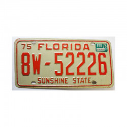 Plaque d Immatriculation USA - Florida ( 318 )