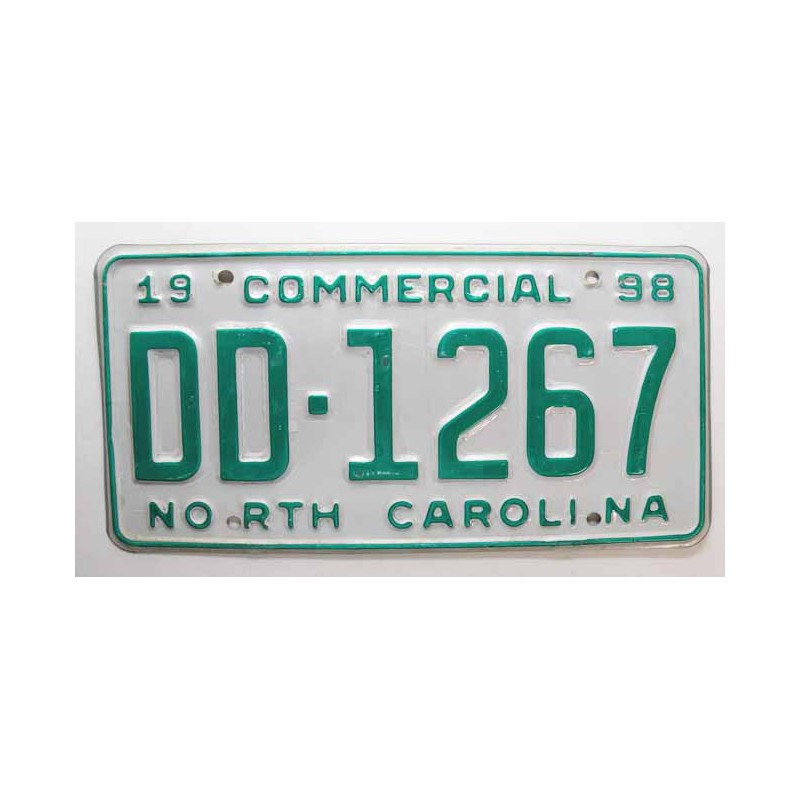 Plaque d Immatriculation USA - North Carolina ( 298 )