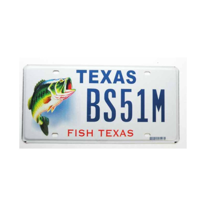 Plaque d Immatriculation USA - Texas ( 916 )