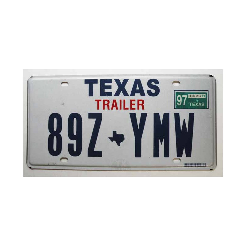 Plaque d Immatriculation USA - Texas ( 348 )