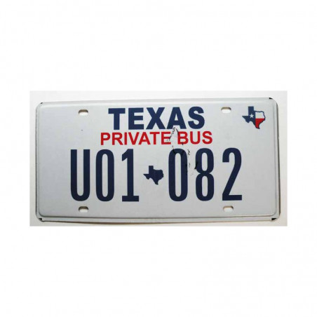Plaque d Immatriculation USA - Texas ( 345 )