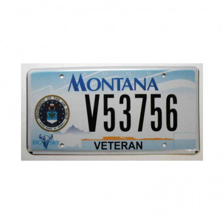 Plaque d Immatriculation USA - Montana ( 336 )