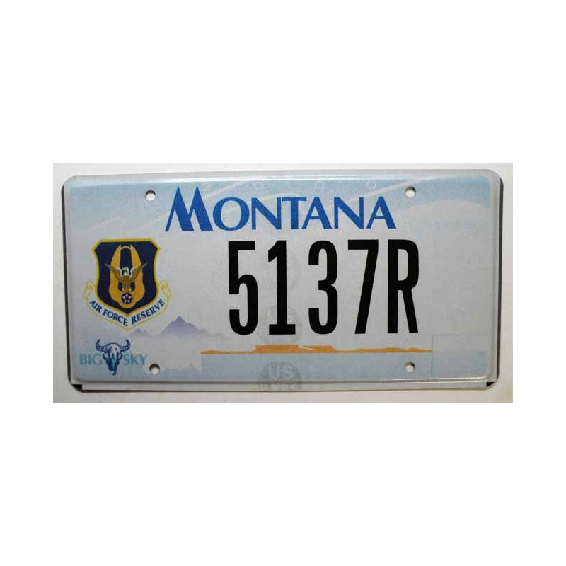 Plaque d Immatriculation USA - Montana ( 335 )