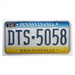 Plaque d Immatriculation USA - Pennsylvania  ( 371 )