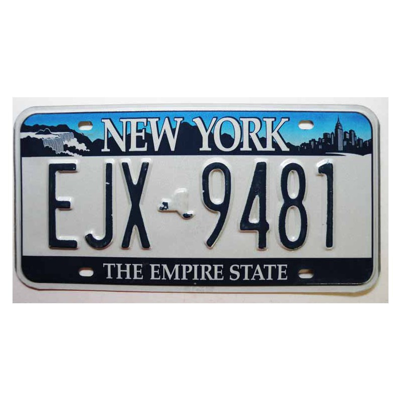 Plaque d Immatriculation USA - New York ( 381 )