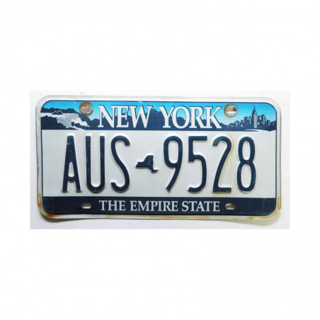Plaque d Immatriculation USA - New York ( 383 )