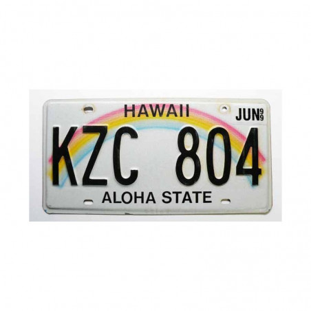 Plaque d Immatriculation USA - Hawaii ( 407 )