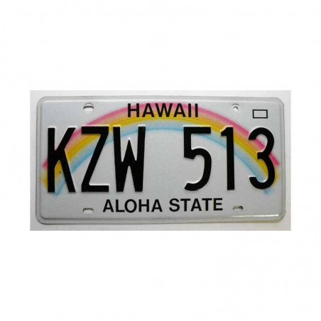 Plaque d Immatriculation USA - Hawaii ( 405 )
