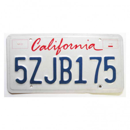 Plaque d Immatriculation USA - California ( 395 )