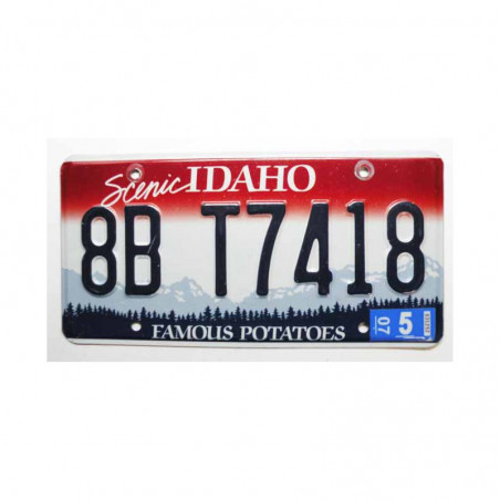 Plaque d Immatriculation USA - Idaho ( 418 )