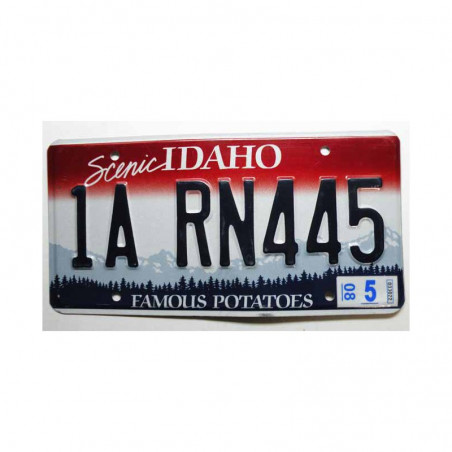 Plaque d Immatriculation USA - Idaho ( 419 )
