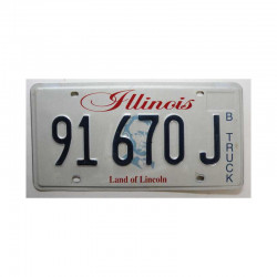 Plaque d Immatriculation USA - Illinois ( 424 )