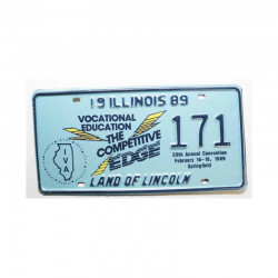Plaque d Immatriculation USA - Illinois ( 430 )